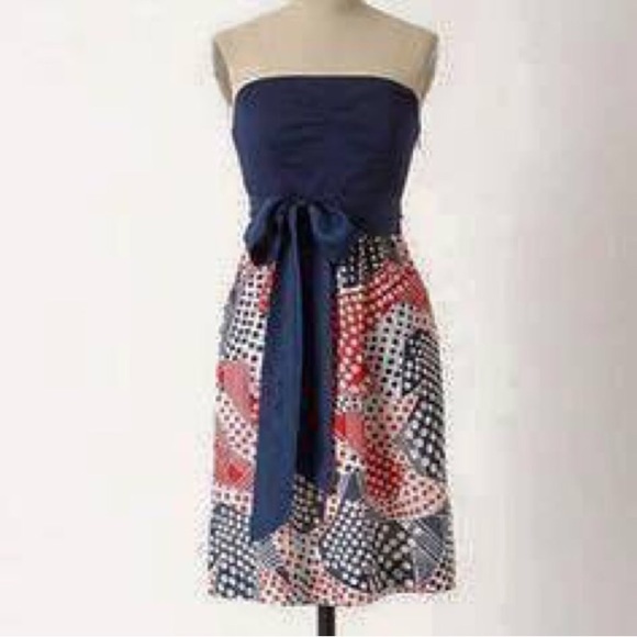 Odille Dresses & Skirts - Anthropologie Odille Greetings Tea Dress